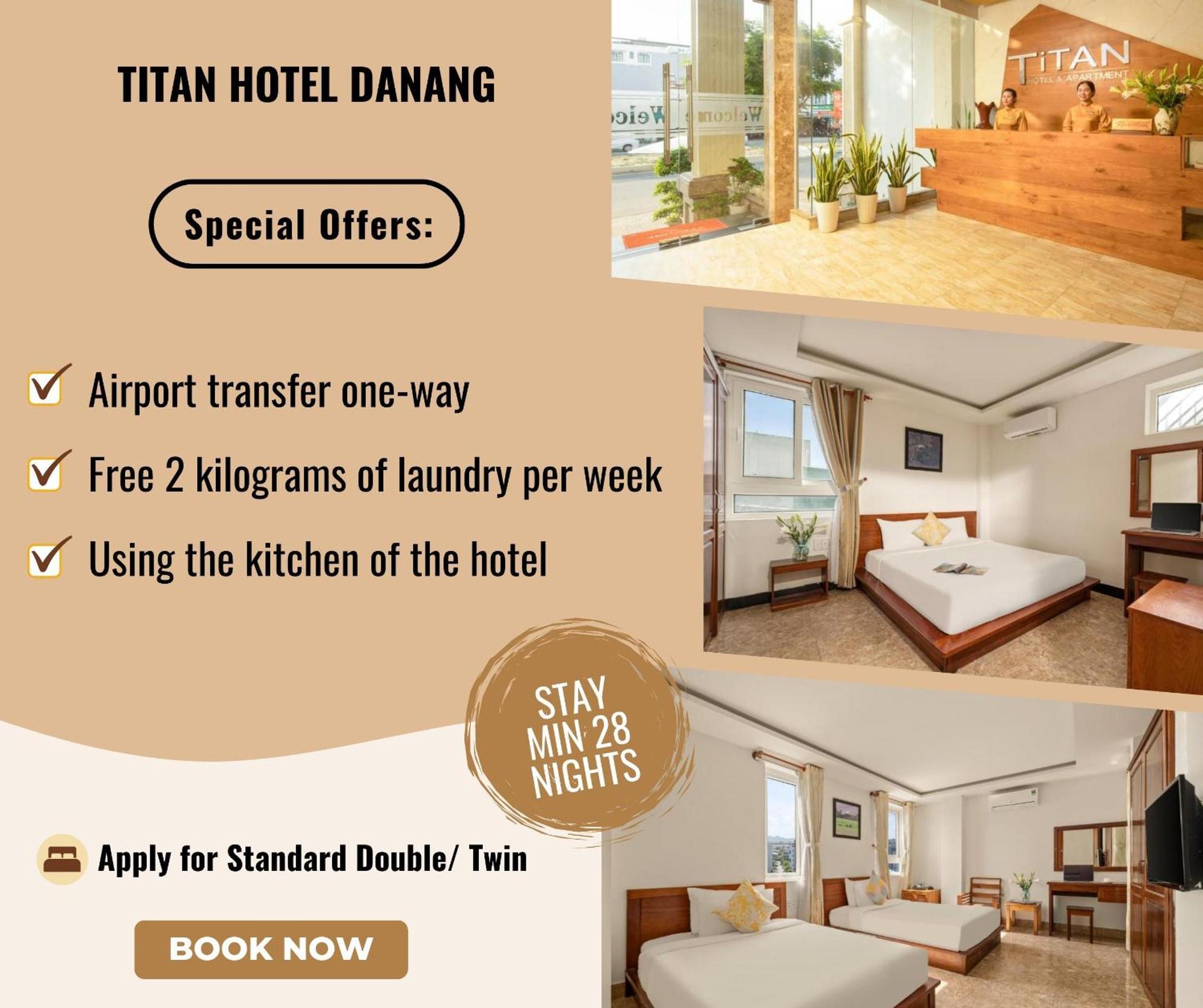 Titan Hotel דה נאנג מראה חיצוני תמונה